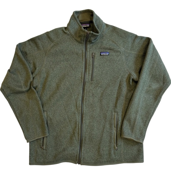 Patagonia Better Sweater Full Zip Up Green Jacket XL